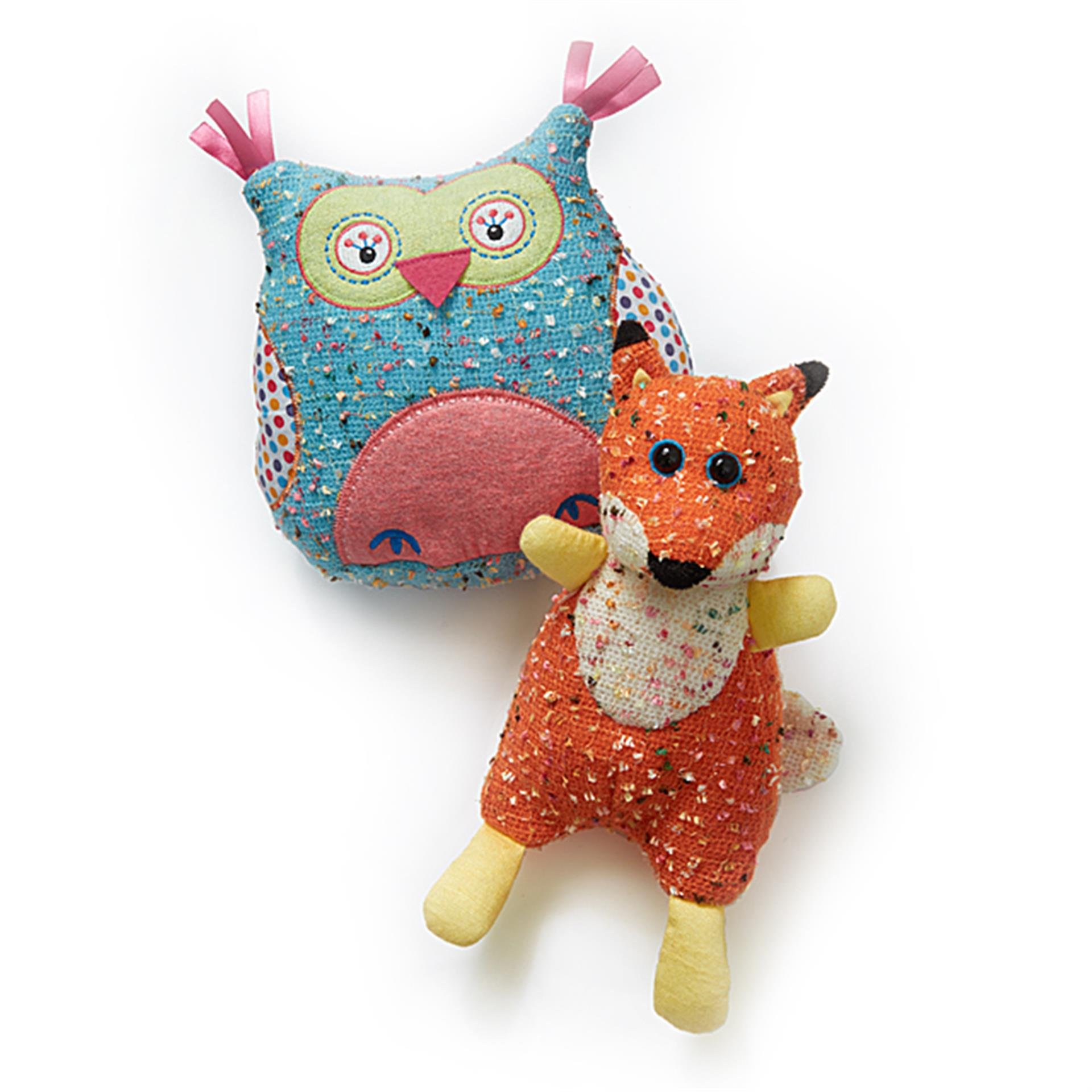 Animaux en peluche Olipop et Raffinello