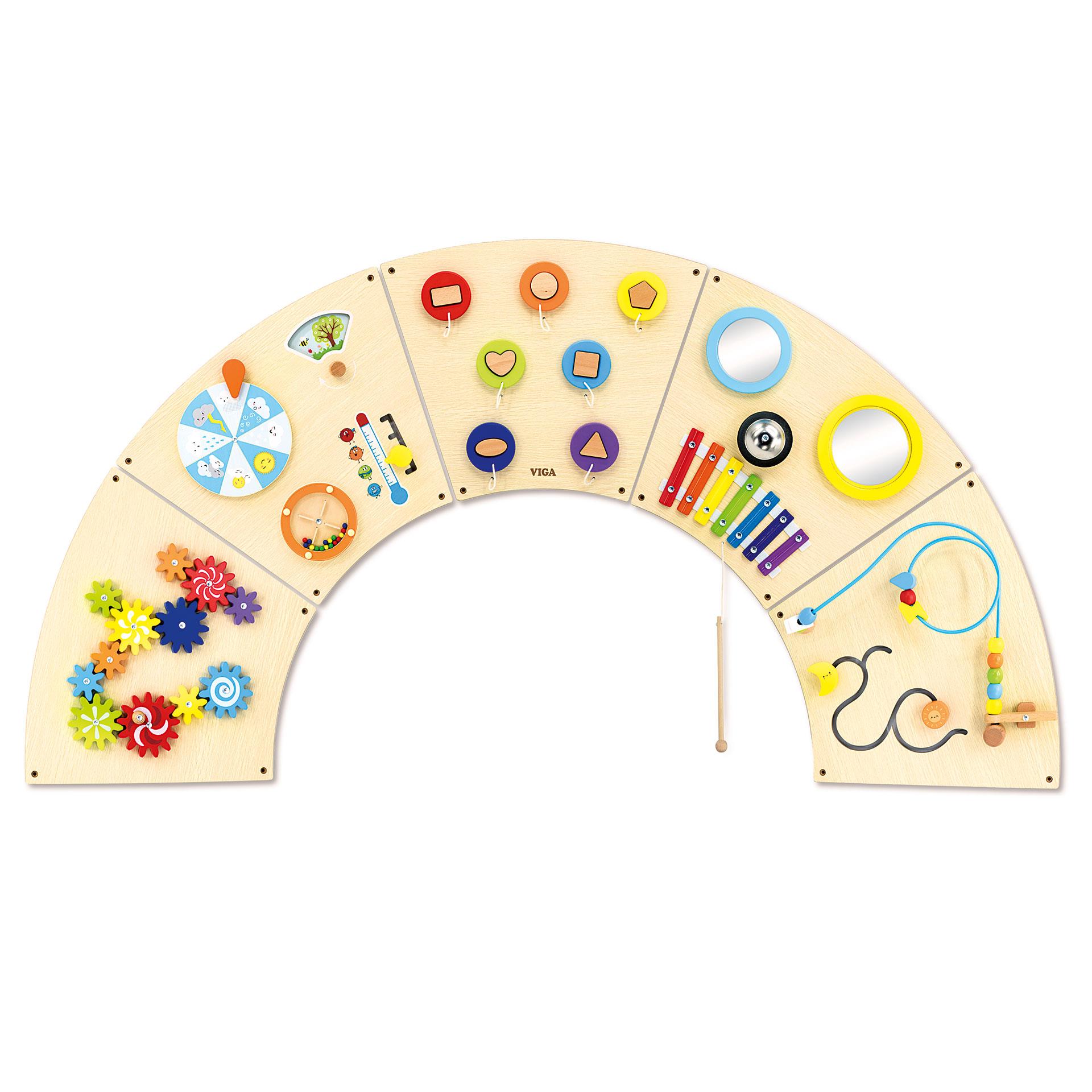 Parete sensoriale ad arco
