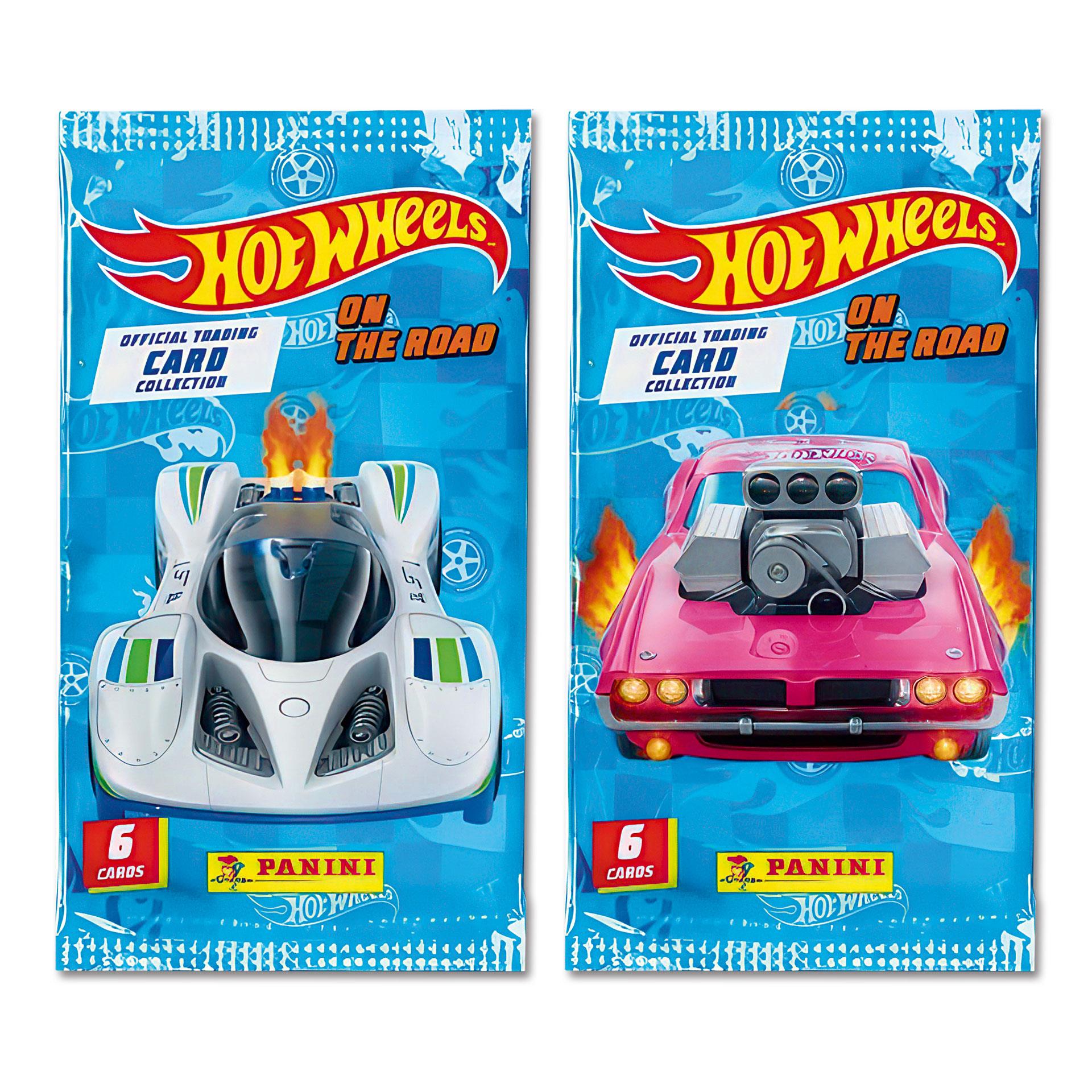 Hot Wheels Panini Trading Card Box 144 pezzi