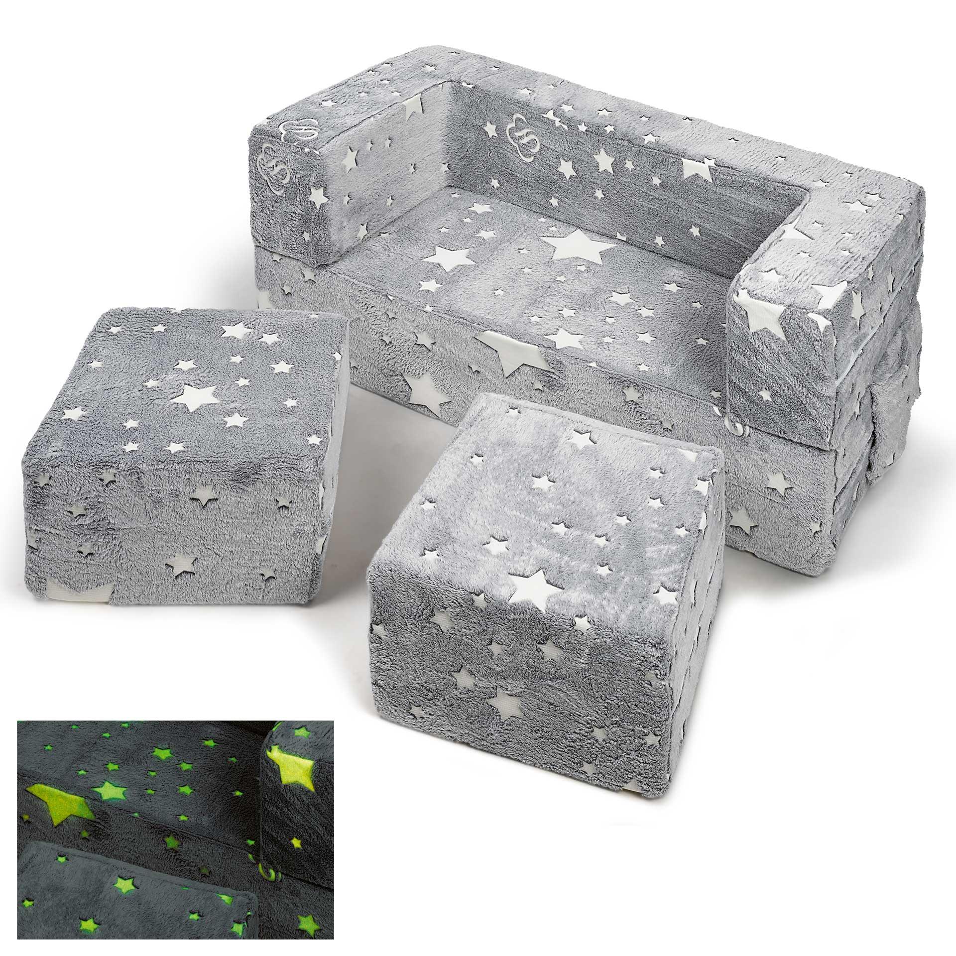 Kindersofa Glow in Dark Stars Angelo Fortuna