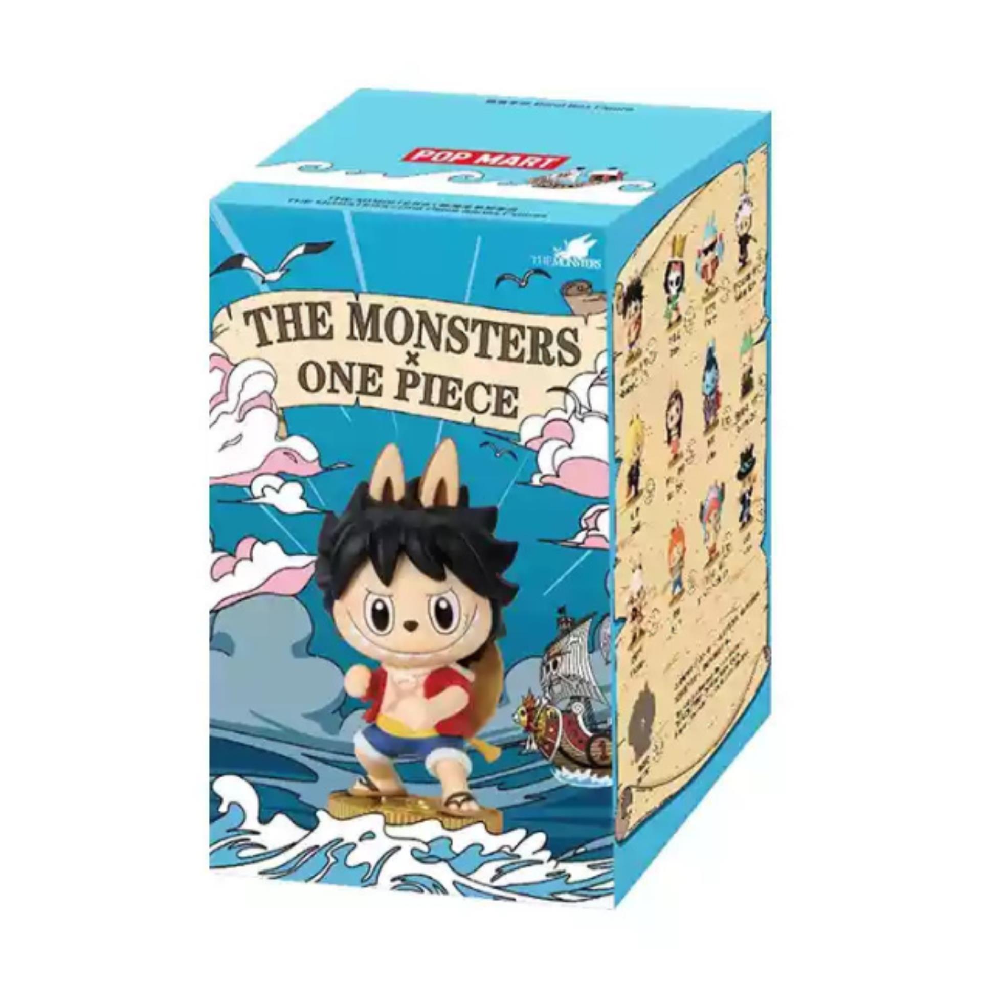 The Monsters x One Piece Labubu Blind Box avec 1 figurine à collectionner