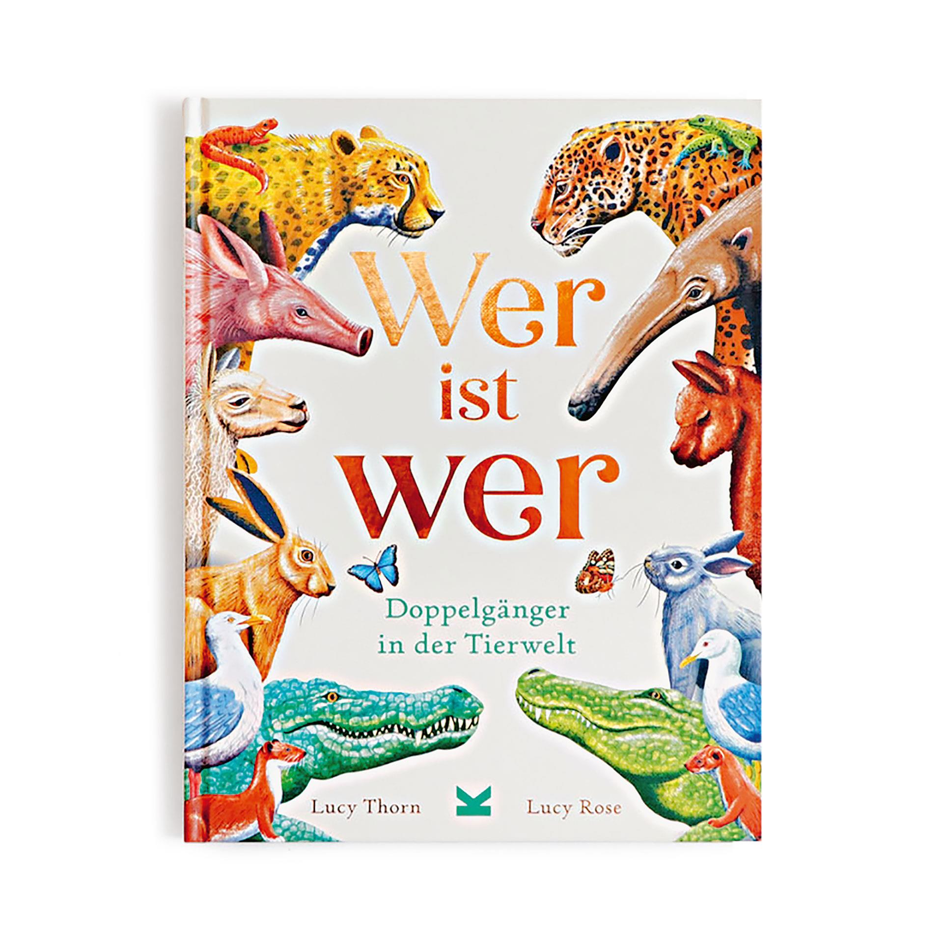 Wer ist wer, Tierbuch mit tierischen Doppelgängern