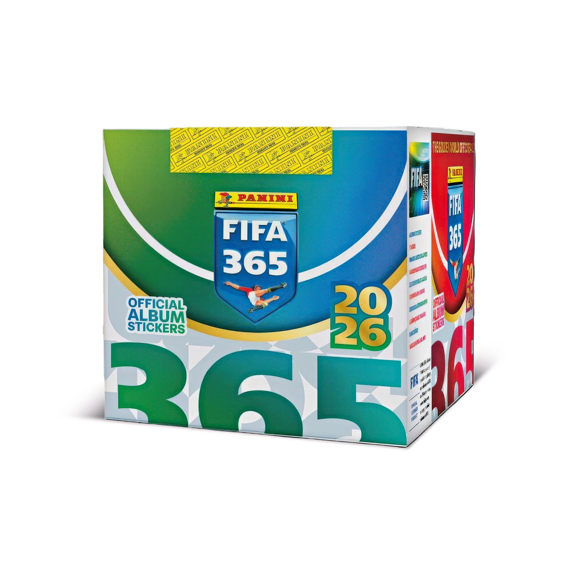 FIFA 365 2026 Panini Stickerbox