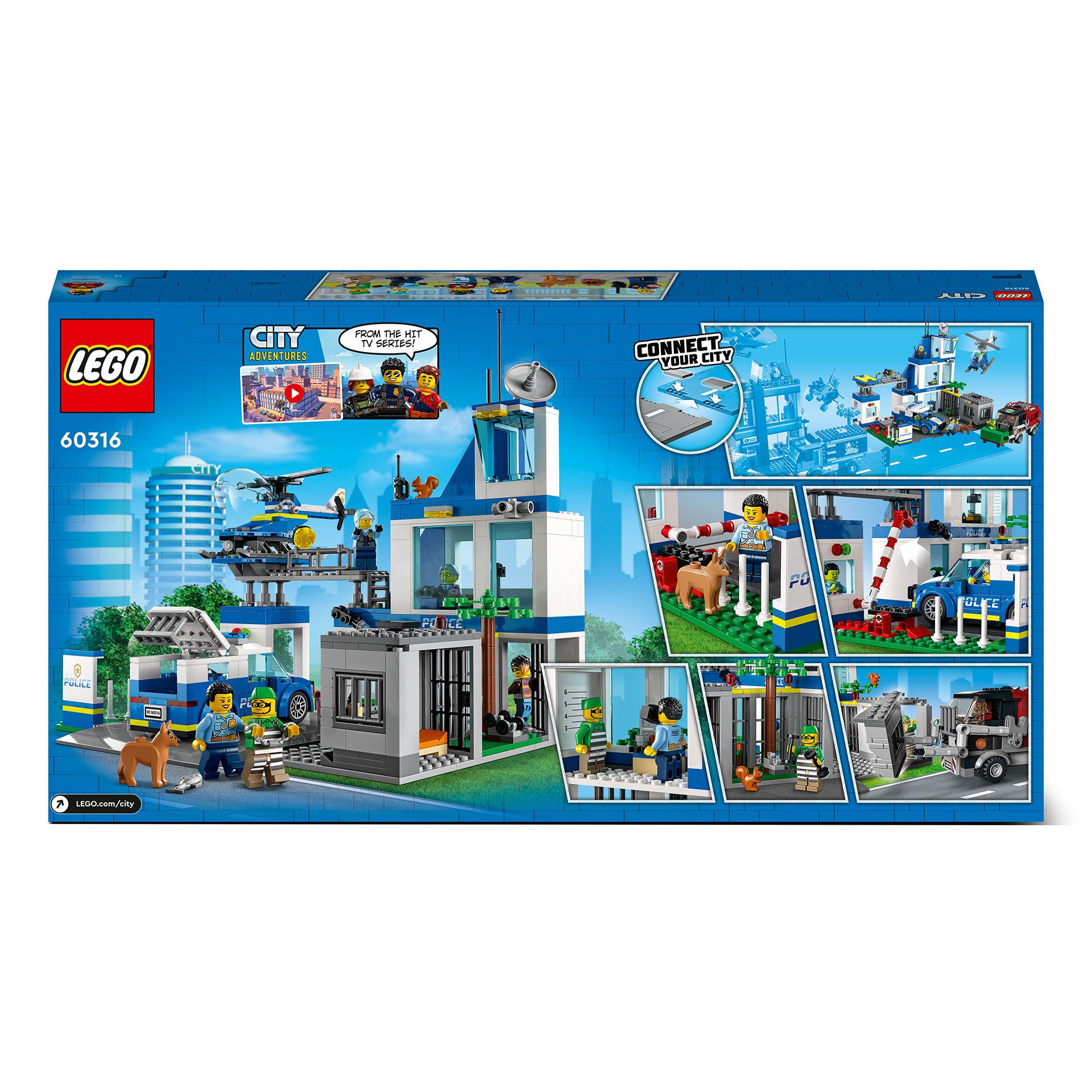 LEGO City Polizeistation mit Polizeiauto