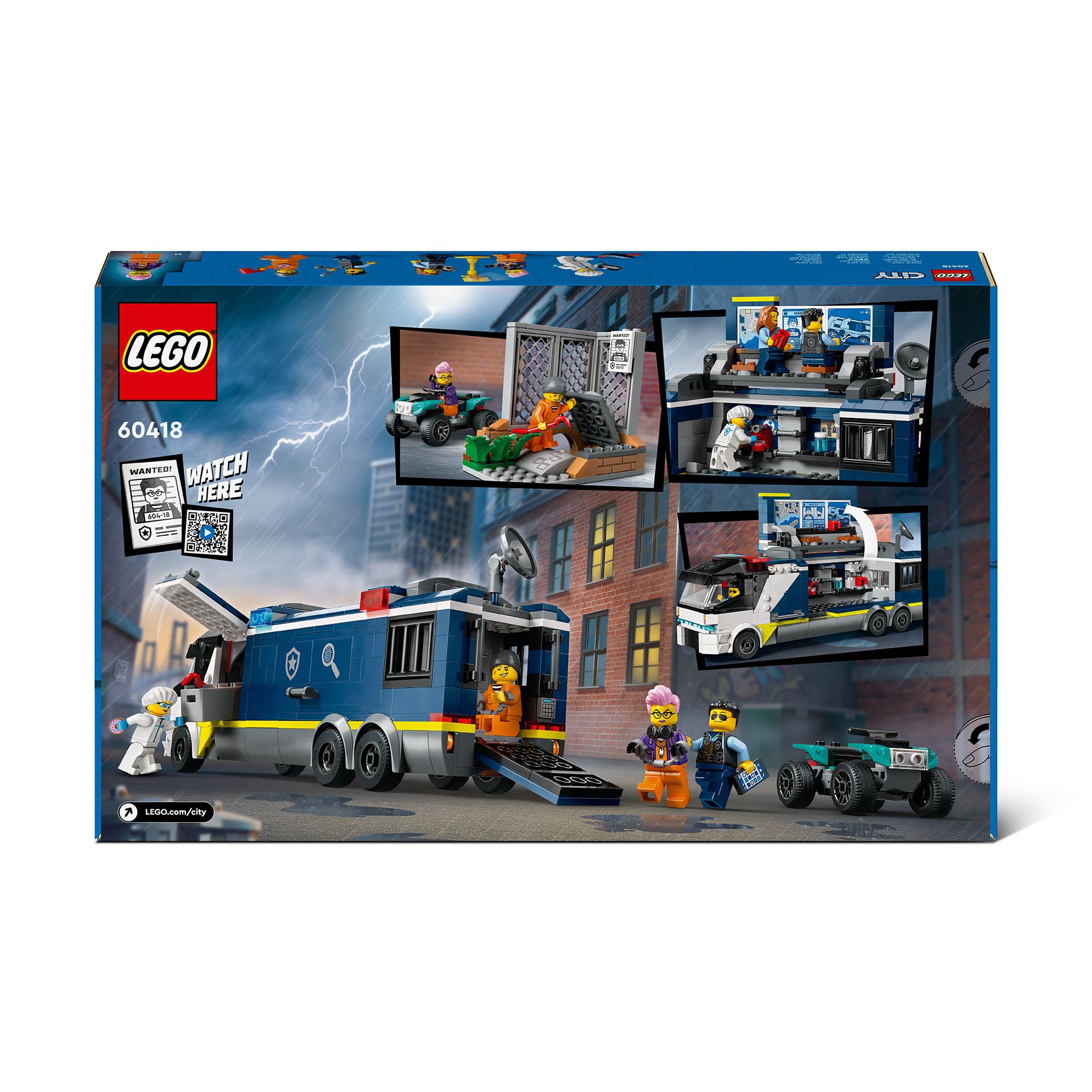 LEGO City Polizeitruck mit Labor