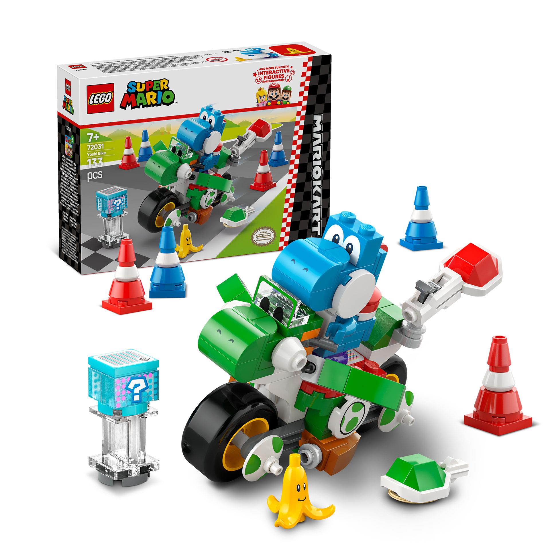 LEGO Super Mario Kart – Yoshi-Bike, Nintendo Spielset