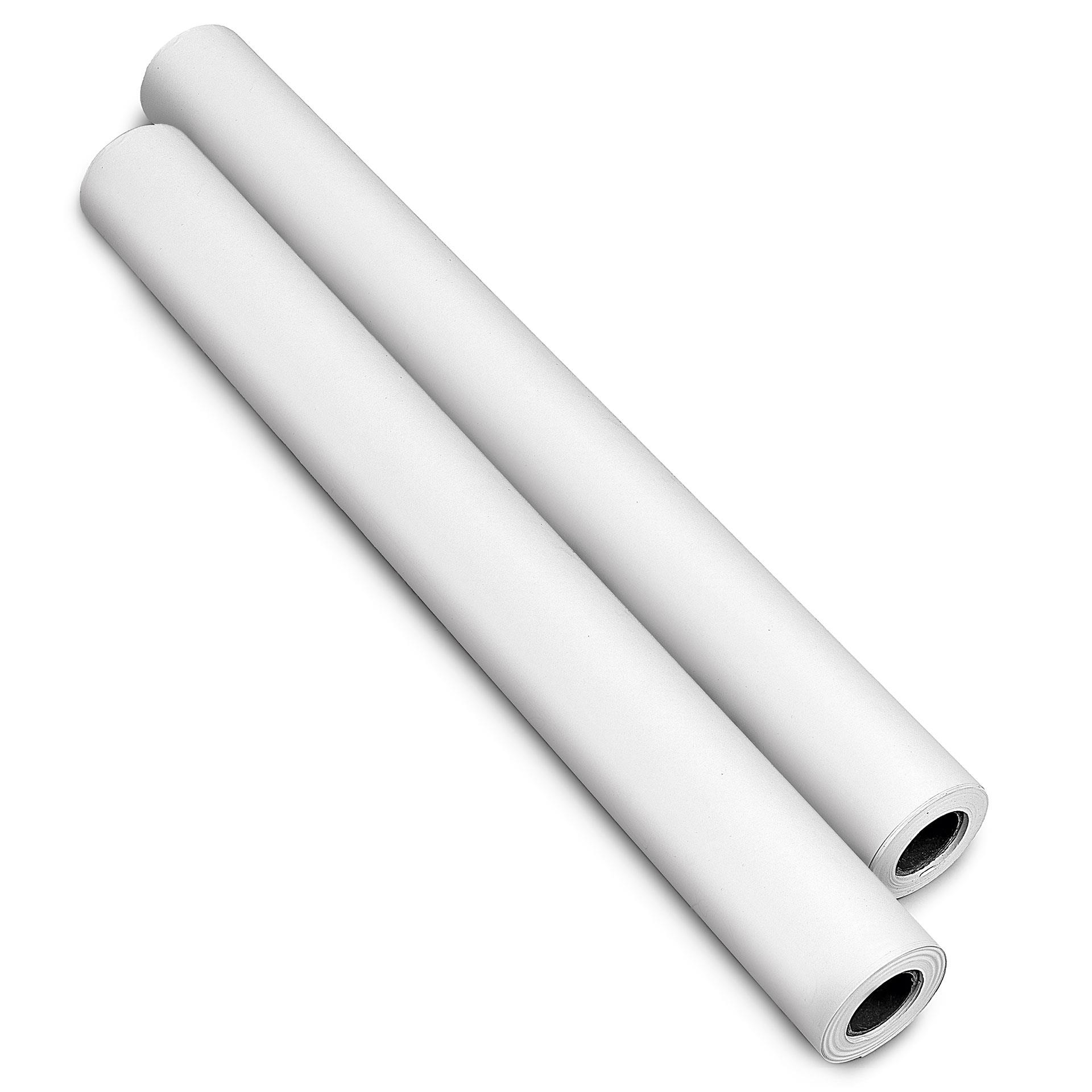 2 rouleaux de papier à dessin neutre pour les grandes œuvres d'art
