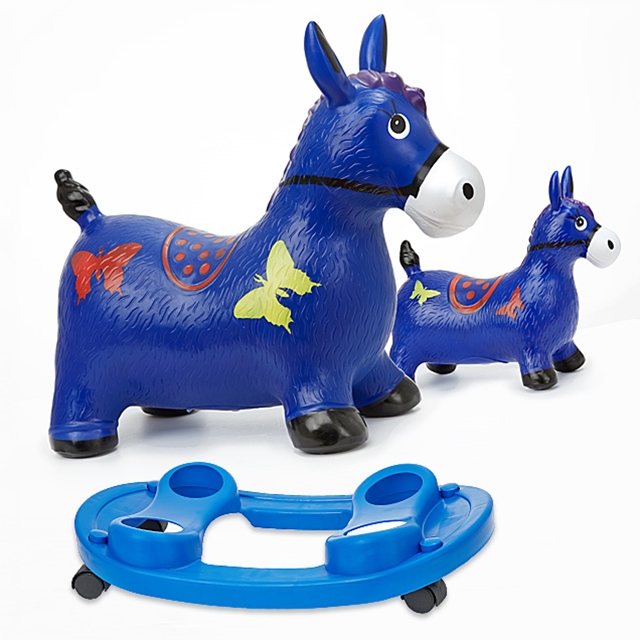 Hüpfpferd Blue Pony Superset 3tlg.