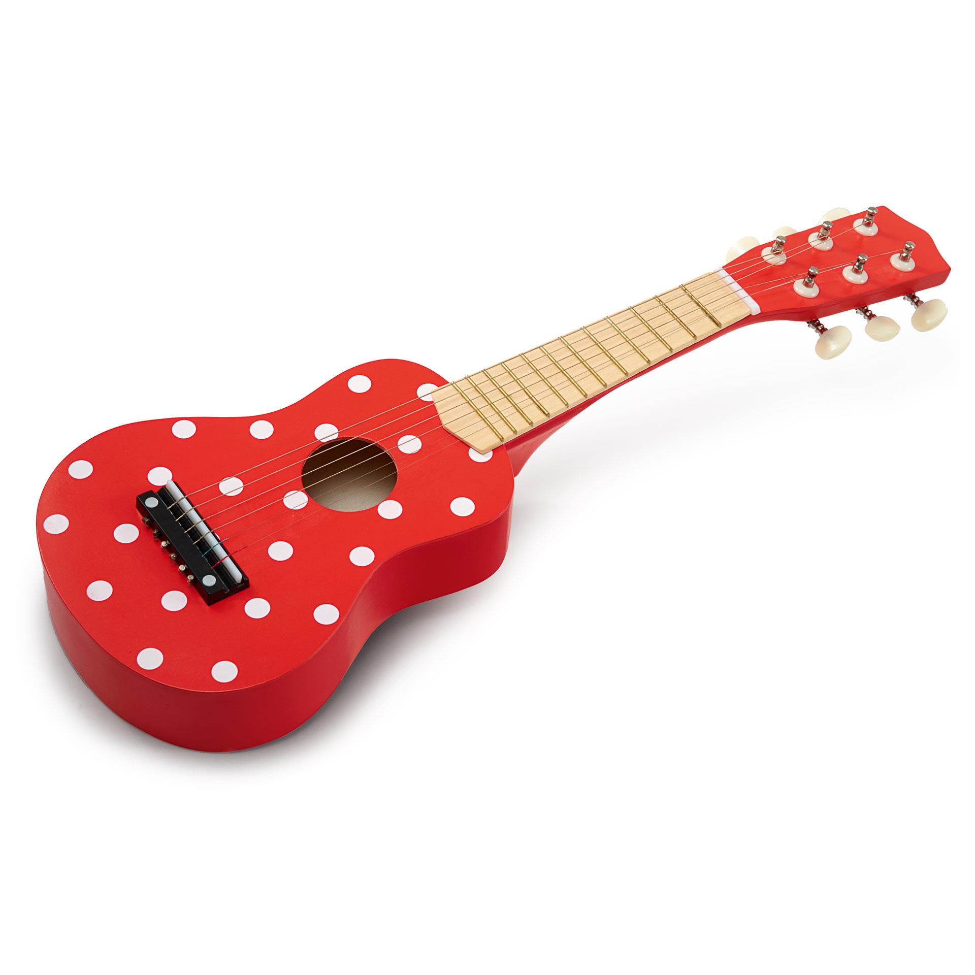 Chitarra per bambini rosso