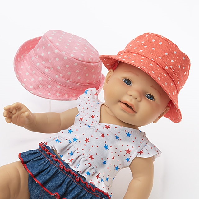 Chapeau BL pour le soleil magie rose, 2 pces