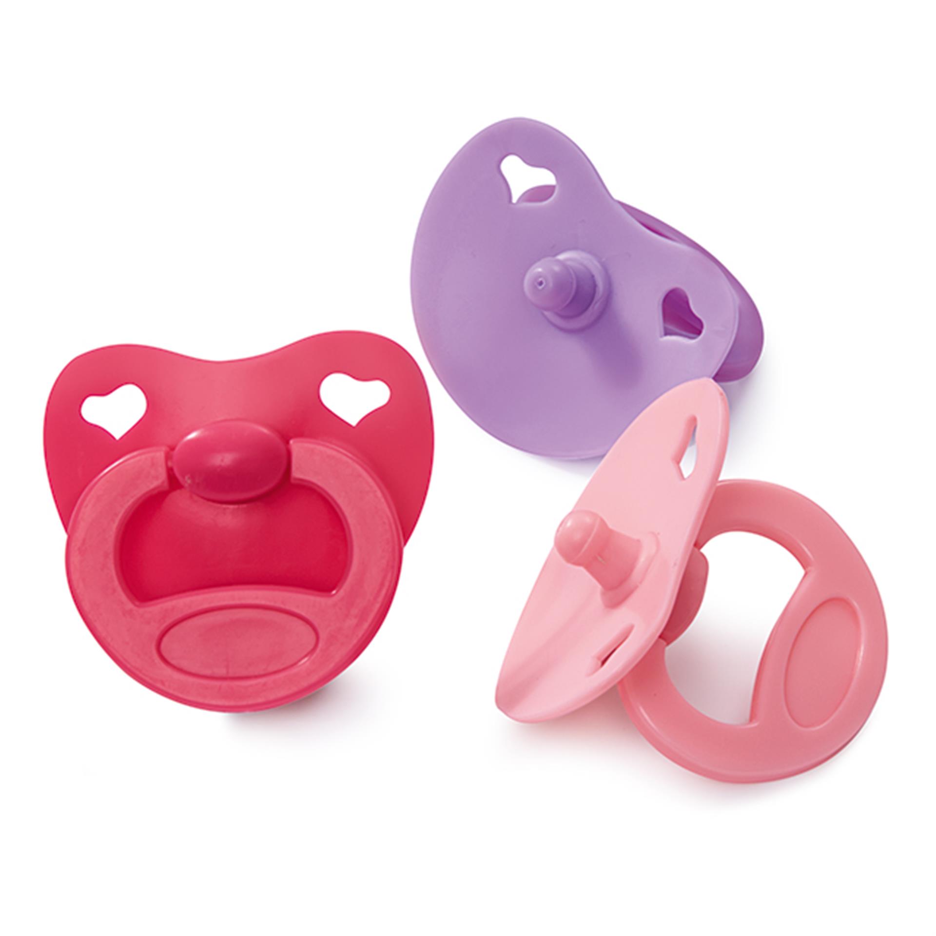 Set di 3 succhiotti per bambola Baby Love