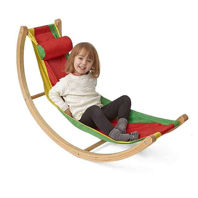 Chaise longue à bascule pour enfants