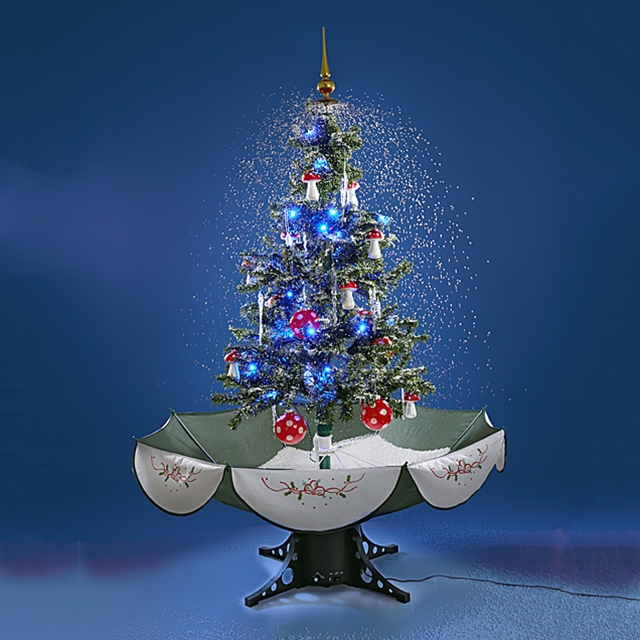 Weihnachtsbaum Schneezauber