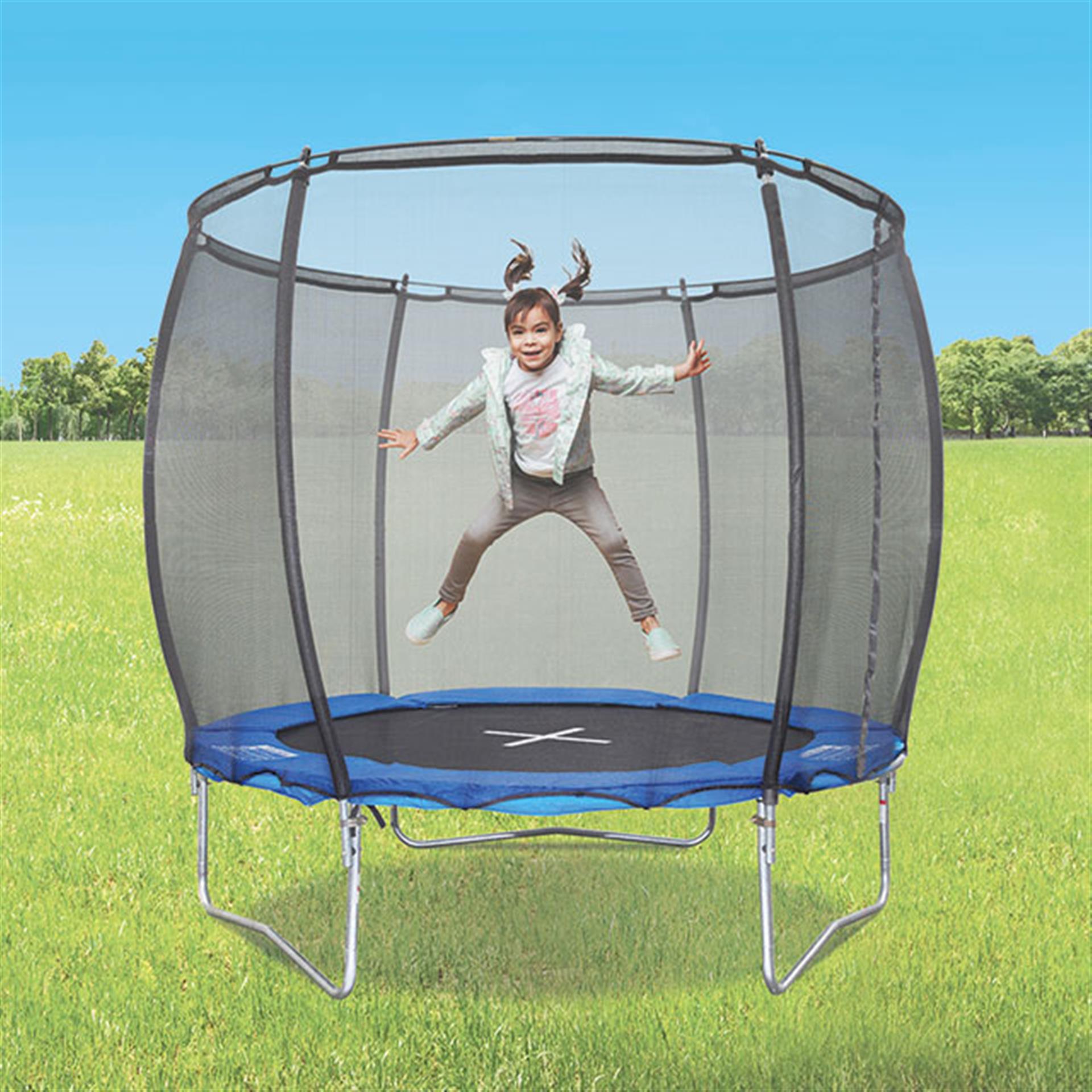 Trampoline Sky Jumper XL 3m avec filet