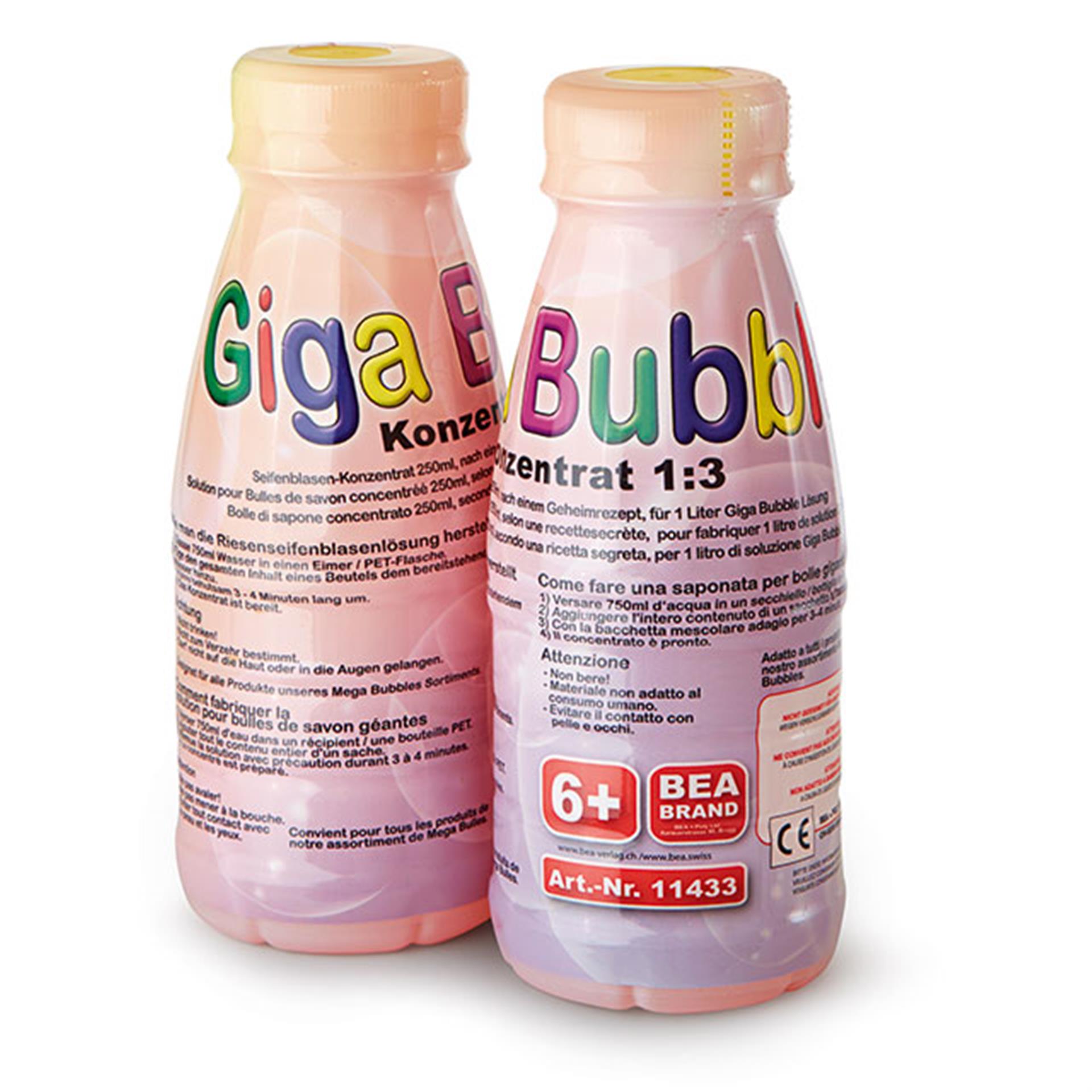 Seifenblasen Giga Bubble für 2 L