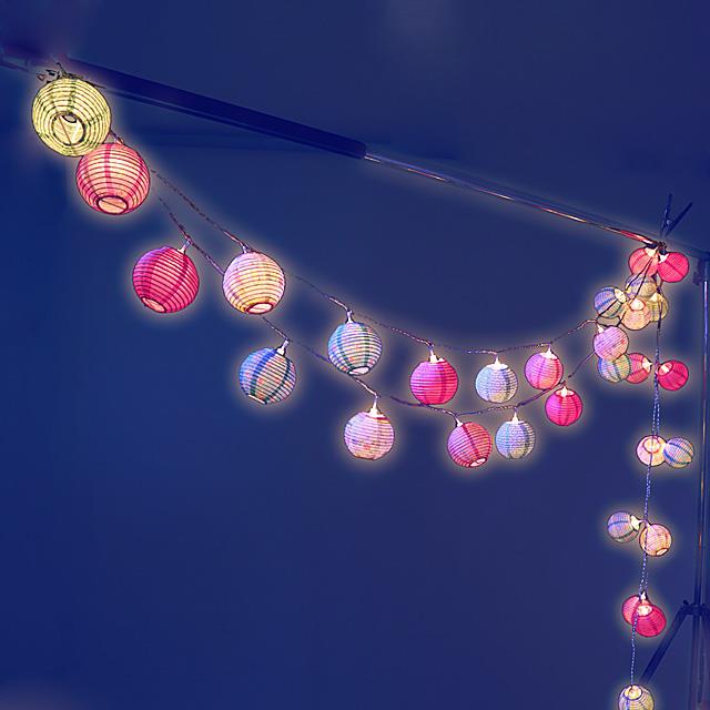 Lampion Lichterkette LED Romantik