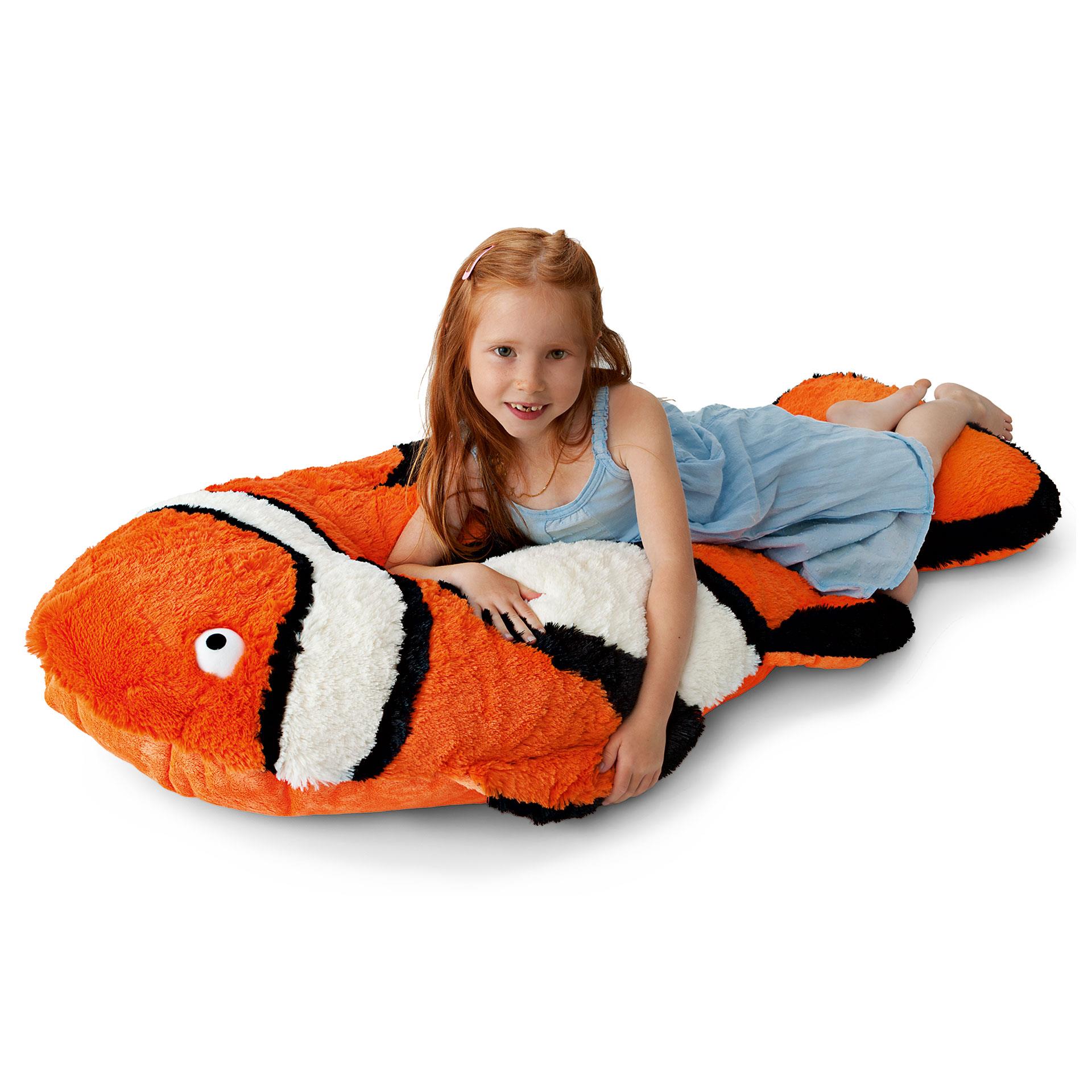 Plüsch Clownfisch Kissen 130 cm