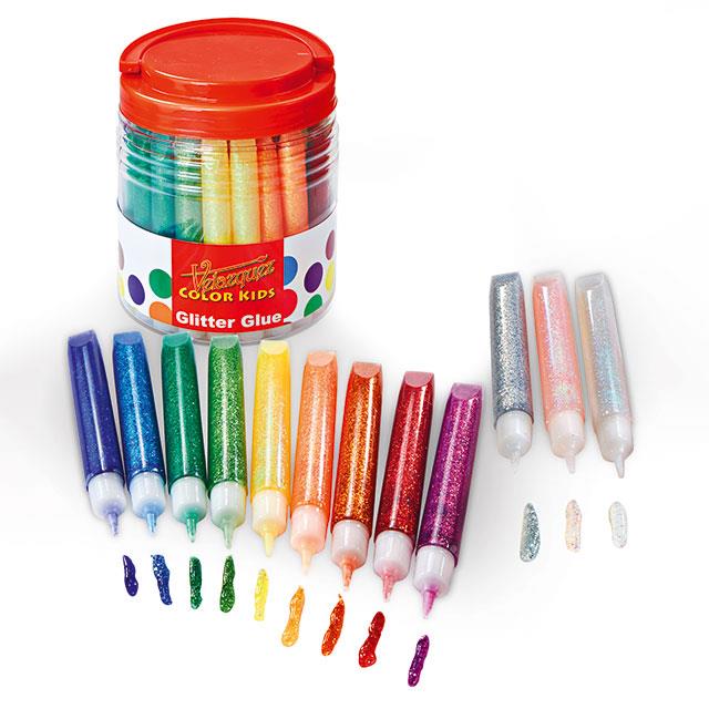  Penne Glitter Glue Velazquez 50 pezzi