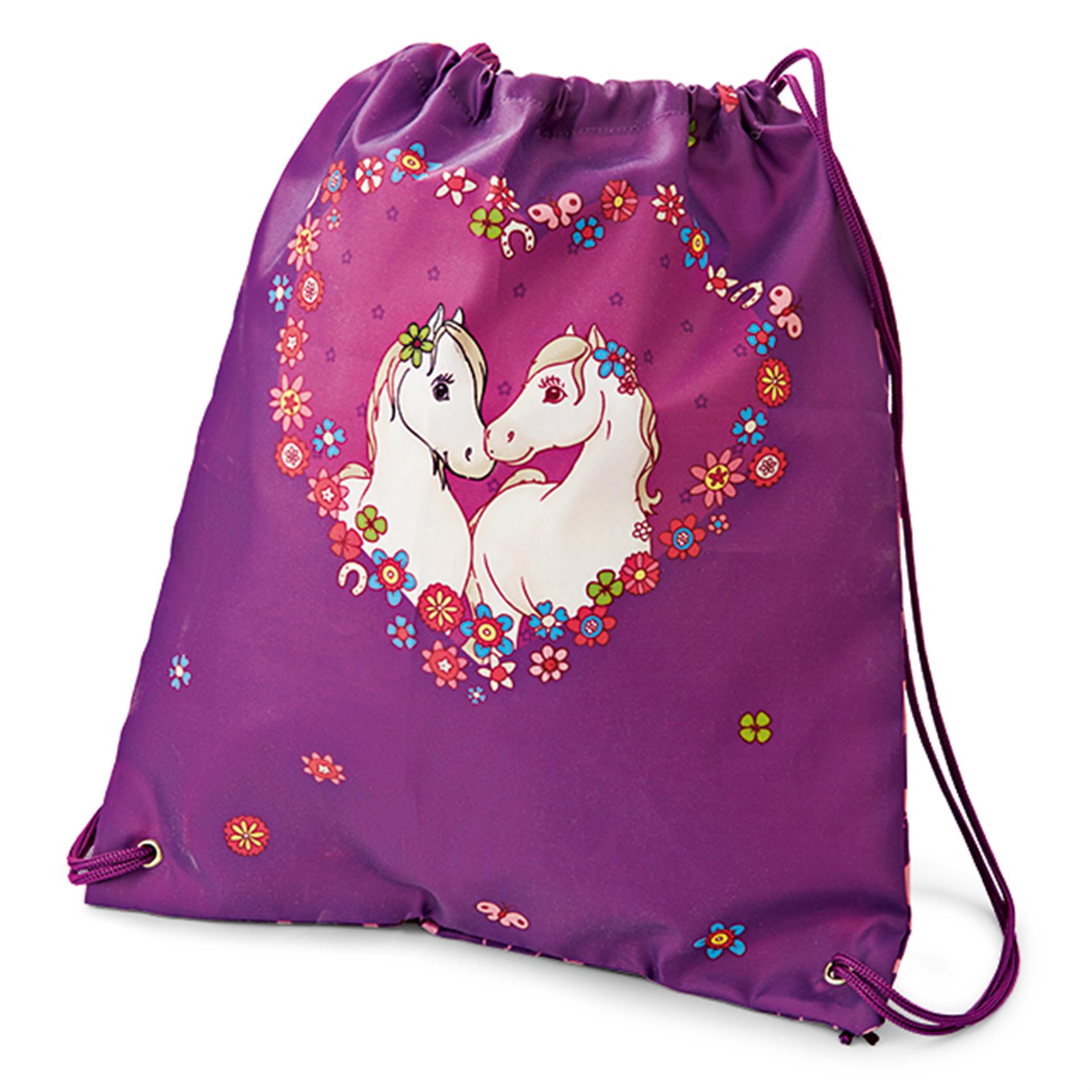 Sac de gym amour de chevaux Athos et Artemis