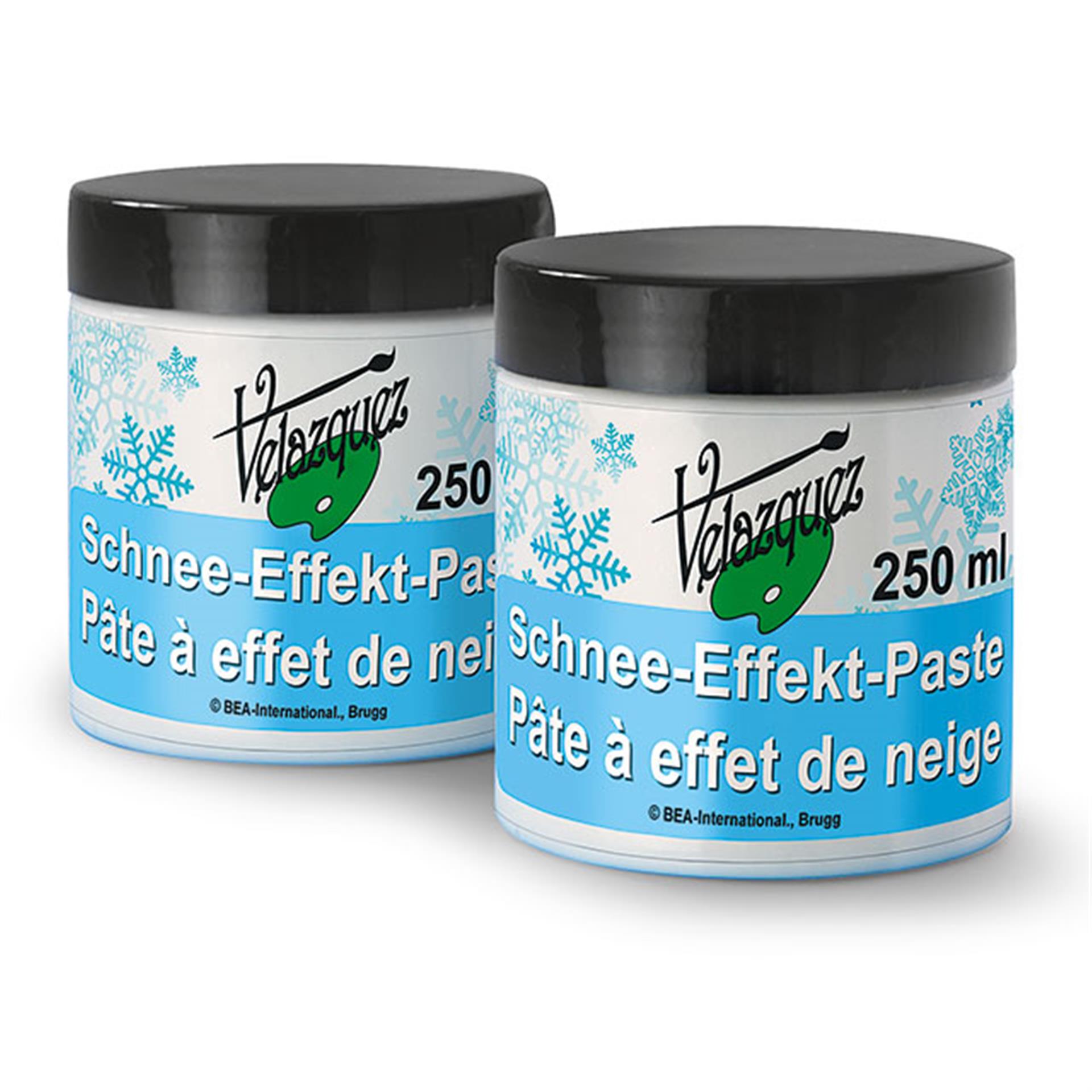 Pâte à effet de neige Velazquez, 2 x 250 ml