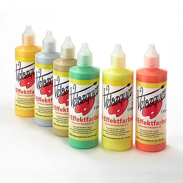 Mix di colori a effetto 3D e luccicanti da 118 ml