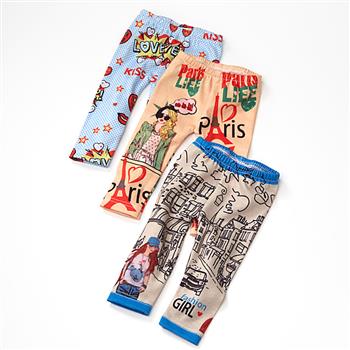 3 paia di leggings per bambola Heidiland