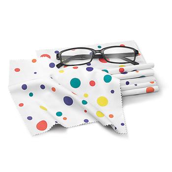 Chiffons à lunettes en microfibres Puntini