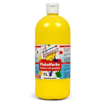 Peinture pour affiches Velazquez jaune 1 L