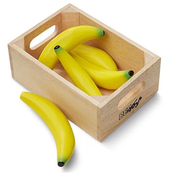 Holz Bananen 6tlg.
