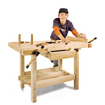 Magic Bench Établi en bois pour enfants avec outils pour le bricolage