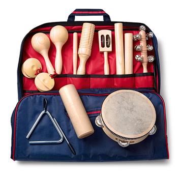 Sac d'instruments de percussion, 12 pces