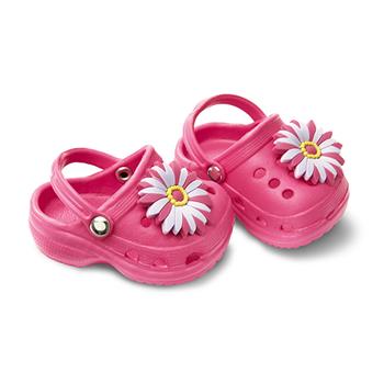 Clogs rosa per bambola Baby Love