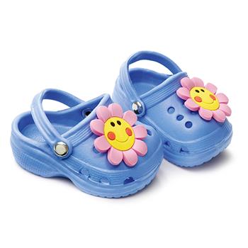 Puppen Clogs blau BL