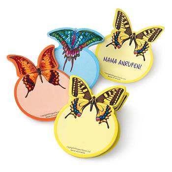 Blocs de stickers papillon, 3 pces