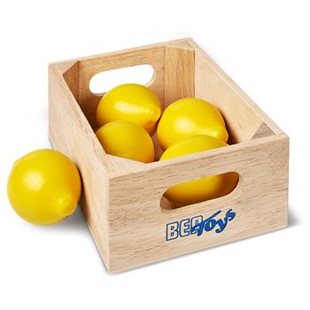 Limoni in cassetta di legno