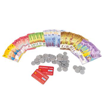 Giochiamo col denaro, 182 pezzi