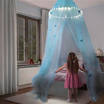 Kinder Baldachin LED Schmetterling
