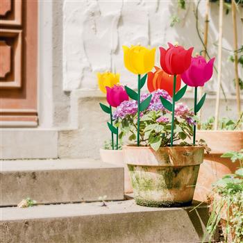 Éolienne Tulipes féeriques 8 pcs