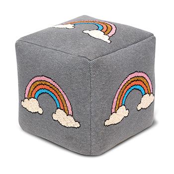 Pouf Arc-en-ciel