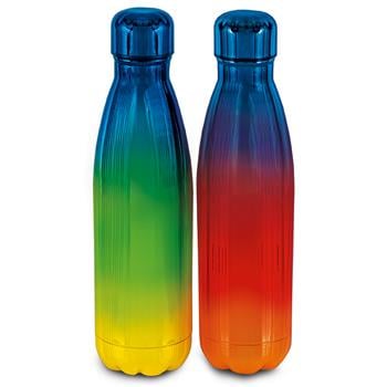 Edelstahl Design Trinkflaschen 2 Stk.