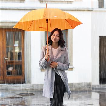 Regenschirm Automatik orange