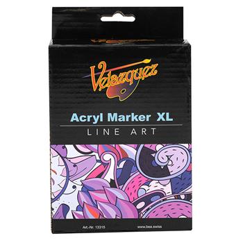 Acrylic Marker XL, 18 pezzi