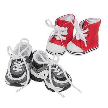 2 paia di sneakers per bambola Teen'ee