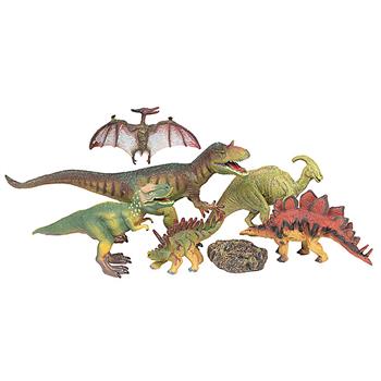 Figurines animales Dinosaures, 7 pces