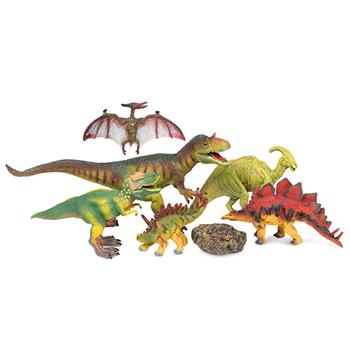 Set di 7 dinosauri