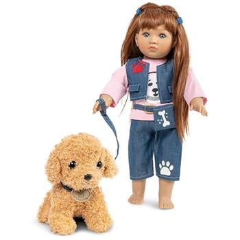 Corredo per bambola dog-sitter Teen'ee