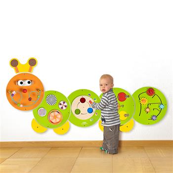 Jeu mural Chenille, 5 pces