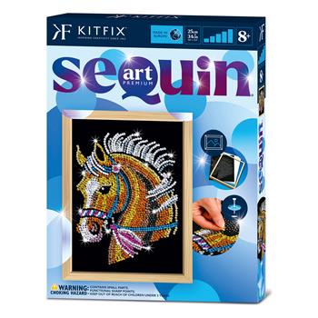 Sequin Art Kunst – Pferd
