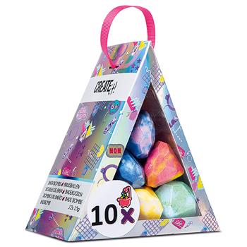 10 bombe da bagno Fizzer Diamond