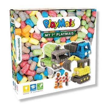 PlayMais Baufahrzeuge 650tlg.